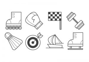 free-sport-stuff-icon-vector