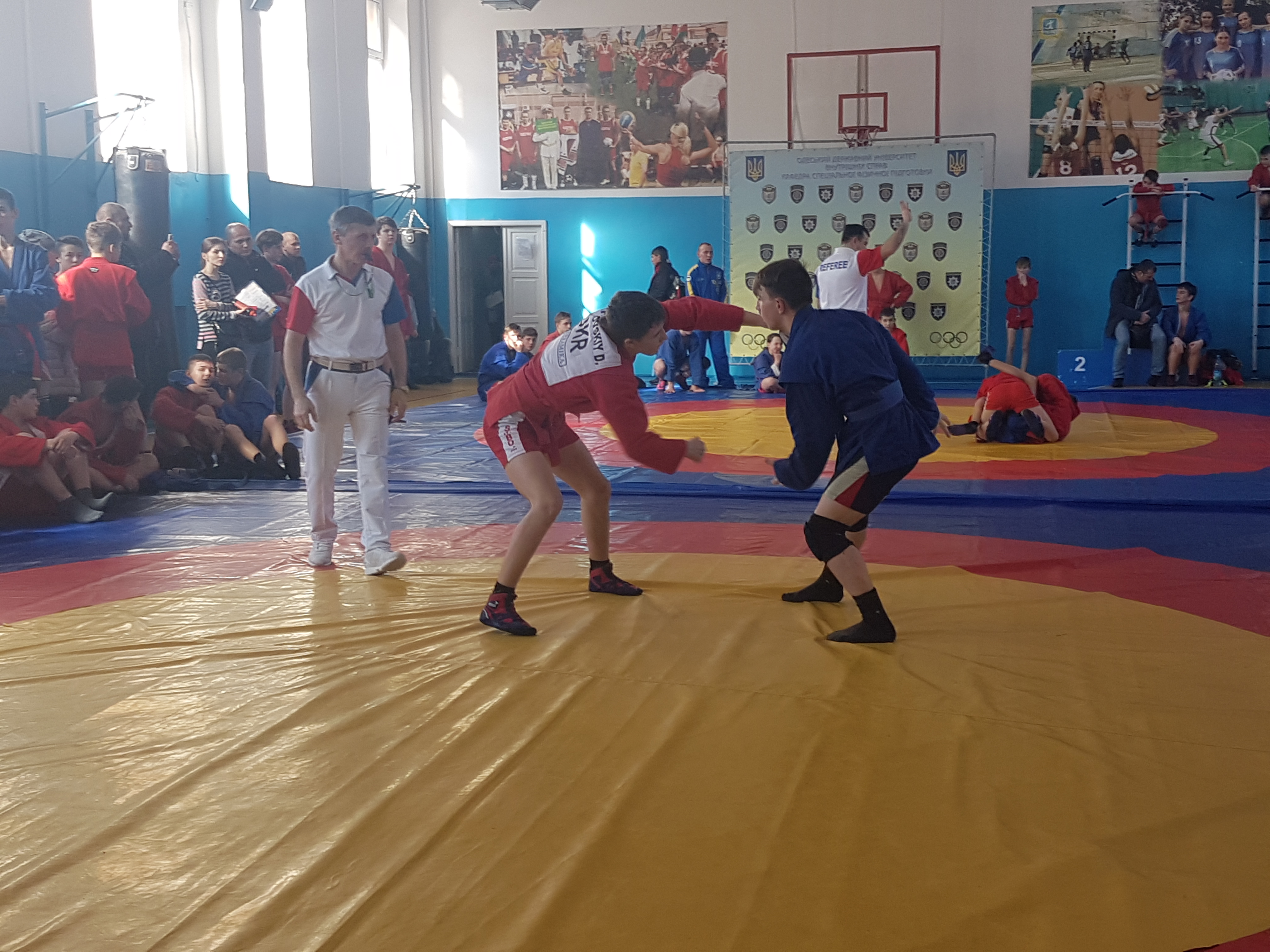 Открытый турнир по спортивному самбо прошел в Одессе