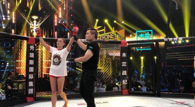 «Мала бажання доробити те, що не вдалося під час чемпіонату Європи з тайського боксу»: рассказывает обладательница чемпионского пояса профтурнира по ММА Людмила Пилипчак