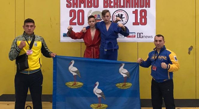 Международный турнир «SAMBO BERLINIADA 2018»: спортсмены Одесской области привезли 2 золота и 1 серебро